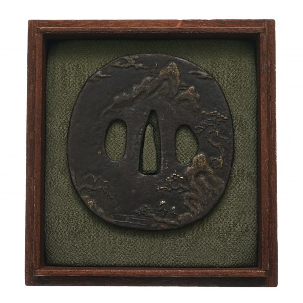 Antique Tsuba for Samurai Sword with NBTHK Tokubetsu Kichou Certificate (T-15) - Image 3
