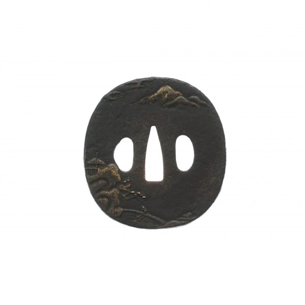 Antique Tsuba for Samurai Sword with NBTHK Tokubetsu Kichou Certificate (T-15) - Image 4