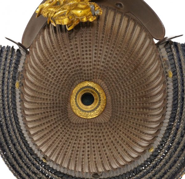 Antique Samurai Helmet Early Edo Period  Hoshi Kabuto <br><span style="color: #ff0000;"><strong>Tokubetsu Kicho</strong></span> Shiryo Certificate</span> (KT-20) - Image 8