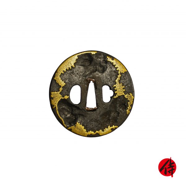 Antique Tsuba for Samurai Sword (T-498)