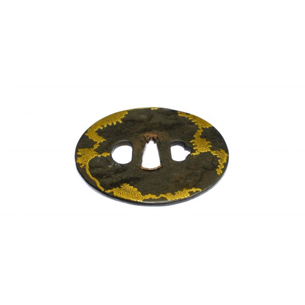 Antique Tsuba for Samurai Sword (T-498) - Image 4