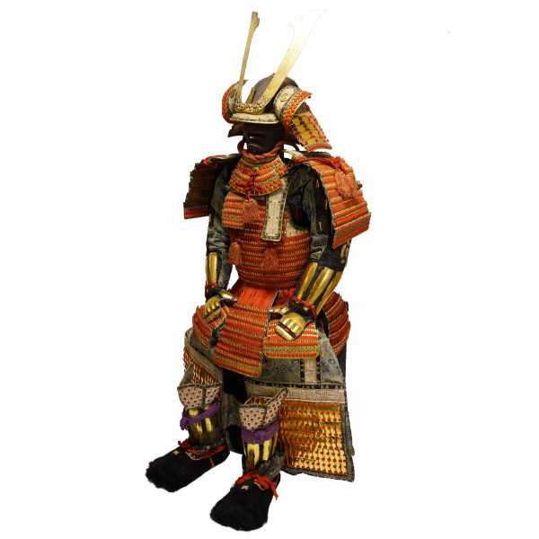Antique Edo Period Ō-Yoroi Samurai Armor (A-14) - Image 2