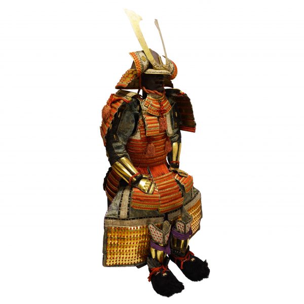 Antique Edo Period Ō-Yoroi Samurai Armor (A-14) - Image 8