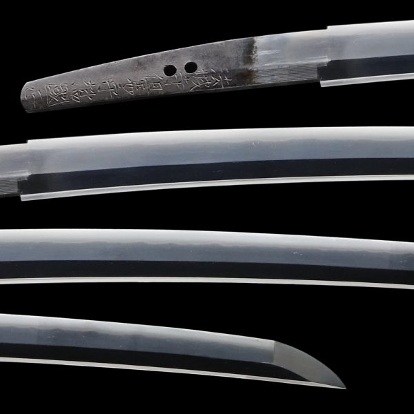 Antique Japanese Sword Wakizashi Signed by Kunimasa <br>NBTHK <span style="color: #ff0000;"><strong> Tokubetsu Hozon</strong> </span>Certificate - Image 2