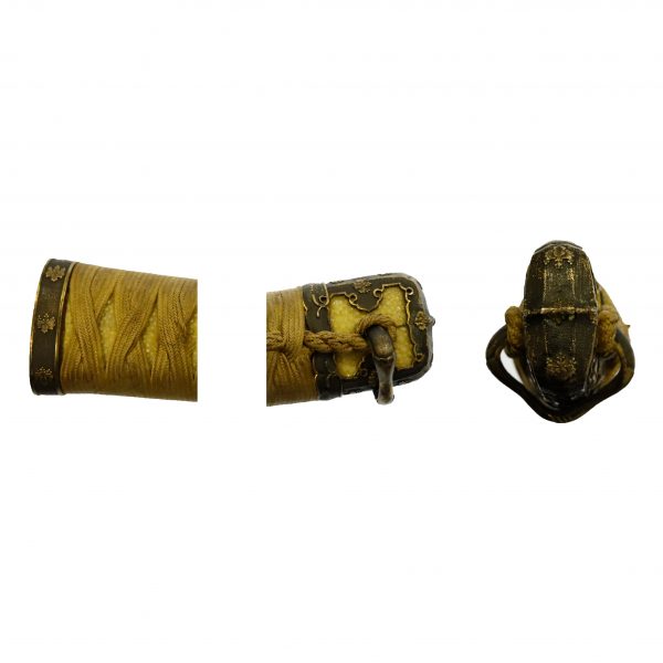 Antique Japanese Sword Tachi Signed by Soshu Tsunaie<br> NBTHK<span style="color: #ff0000;"> Hozon </span>Certificate - Image 14