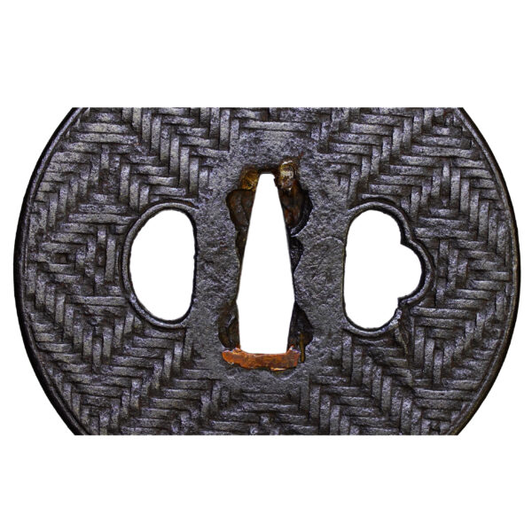 Antique Tsuba for Samurai Sword (T-510) - Image 4
