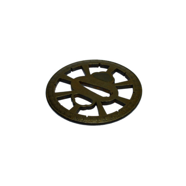 Antique Tsuba for Samurai Sword with NBTHK <strong><span style="color: #ff0000;">Hozon</span></strong> Certificate (T-509) - Image 7