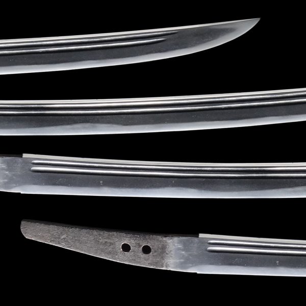 Antique Japanese Sword Wakizashi Signed by Shitahara Masashige <br> NBTHK <span style="color: #ff0000;">Hozon</span> Certificate - Image 3