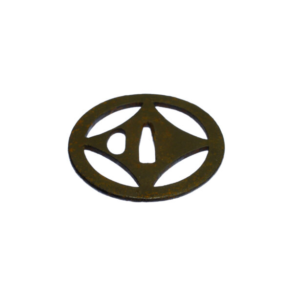 Antique Tsuba for Samurai Sword (T-514) - Image 4