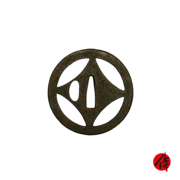 Antique Tsuba for Samurai Sword (T-514)