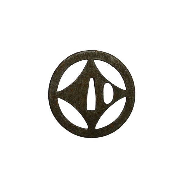 Antique Tsuba for Samurai Sword (T-514) - Image 3