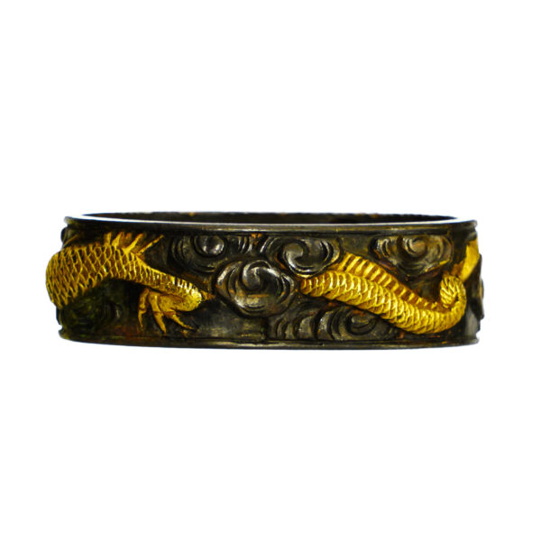 Antique Fuchi Kashira for Samurai Sword (F-29) - Image 5