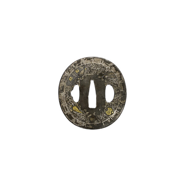 Antique Tsuba for Samurai Sword (T-519) - Image 3
