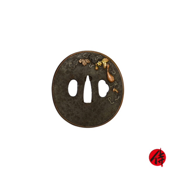 Antique Tsuba for Samurai Sword (T-520)