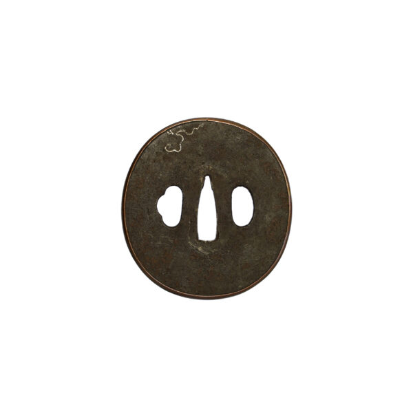 Antique Tsuba for Samurai Sword (T-520) - Image 3