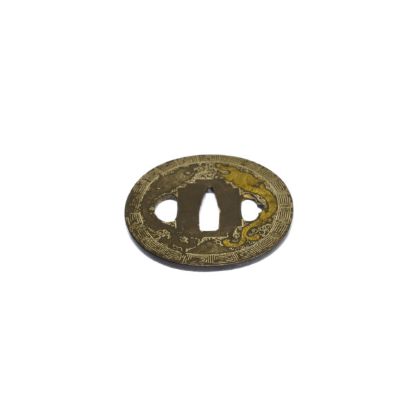 Antique Tsuba for Samurai Sword (T-519) - Image 4