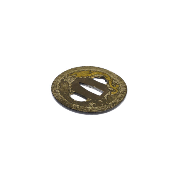 Antique Tsuba for Samurai Sword (T-519) - Image 5