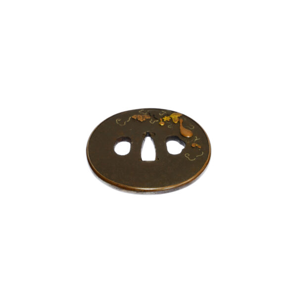 Antique Tsuba for Samurai Sword (T-520) - Image 4