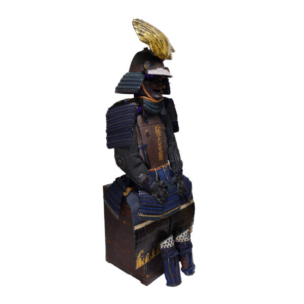Antique Mid-Edo Period Tetsusabiji Gomai Do Samurai Armor (Helmet Signed by Munehisa) <strong><span style="color: #ff0000;"> Tokubetsu Kicho Shiryo</span></strong> Certificate (A-22) - Image 6