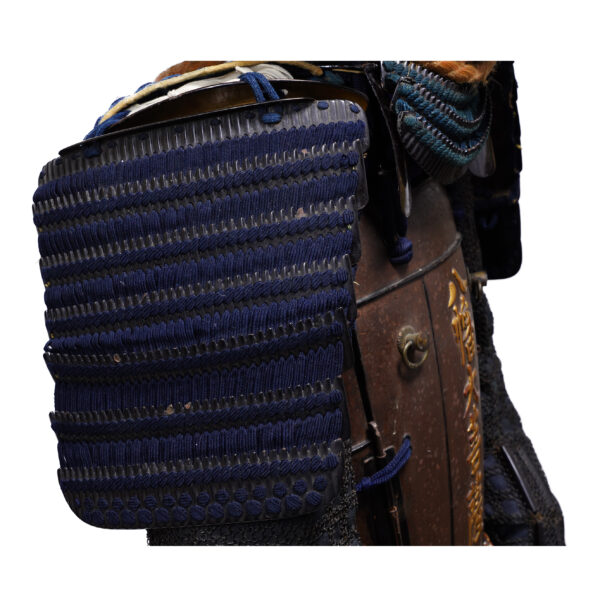 Antique Mid-Edo Period Tetsusabiji Gomai Do Samurai Armor (Helmet Signed by Munehisa) <strong><span style="color: #ff0000;"> Tokubetsu Kicho Shiryo</span></strong> Certificate (A-22) - Image 9