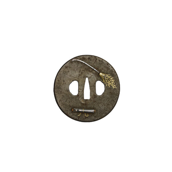 Antique Tsuba for Samurai Sword (T-543) - Image 3