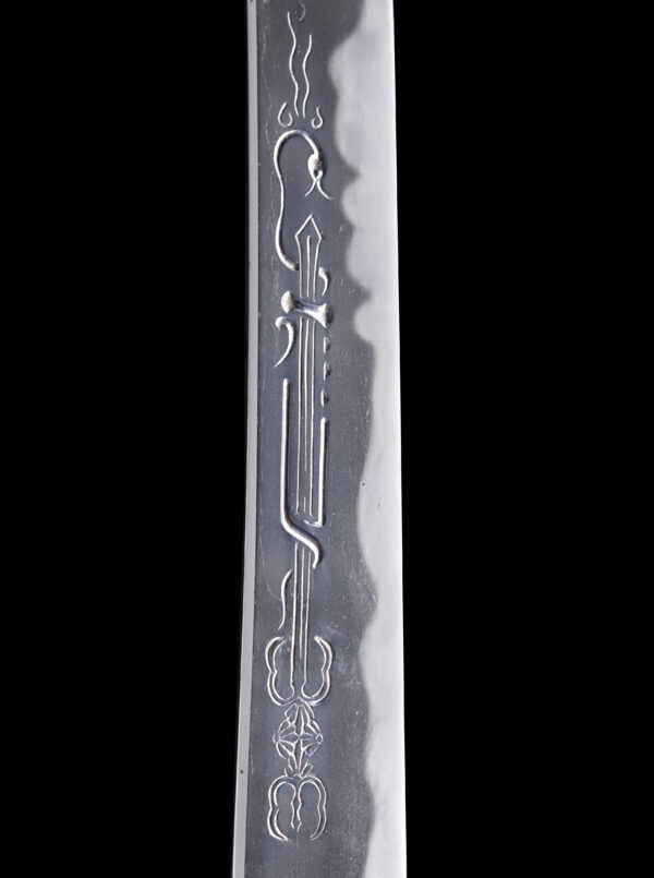 Antique Japanese Sword Wakizashi Signed by Kanetsune <br> NBTHK <span style="color: #ff0000;">Hozon</span> Certificate - Image 3