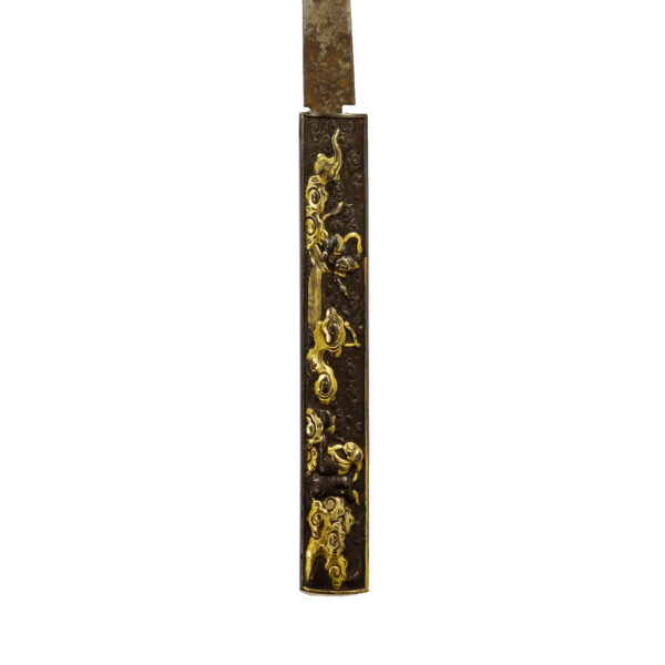 Antique Japanese Sword Wakizashi Signed by Kanetsune <br> NBTHK <span style="color: #ff0000;">Hozon</span> Certificate - Image 25
