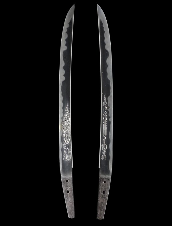 Antique Japanese Sword Wakizashi Signed by Kanetsune <br> NBTHK <span style="color: #ff0000;">Hozon</span> Certificate - Image 8