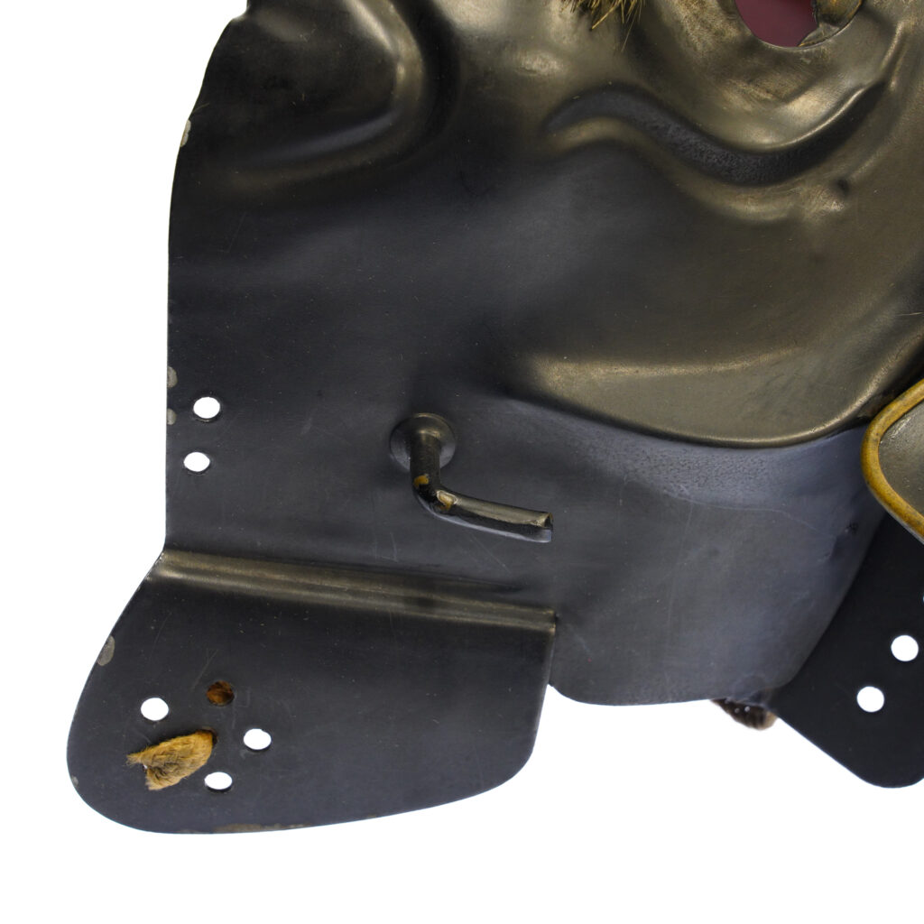 Antique Late Edo Period Menpo Face Guard for Samurai Armor (Menpo10