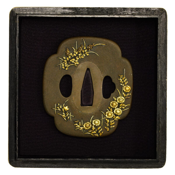 Antique Tsuba for Samurai Sword (T-547) - Image 2