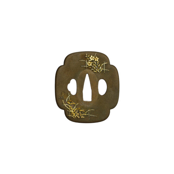 Antique Tsuba for Samurai Sword (T-547) - Image 3