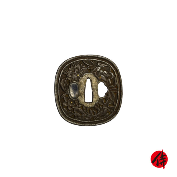 Antique Tsuba for Samurai Sword (T-551)