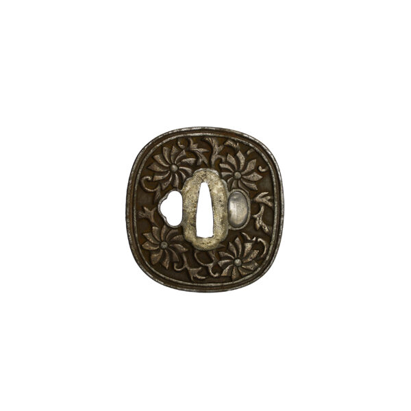 Antique Tsuba for Samurai Sword (T-551) - Image 3