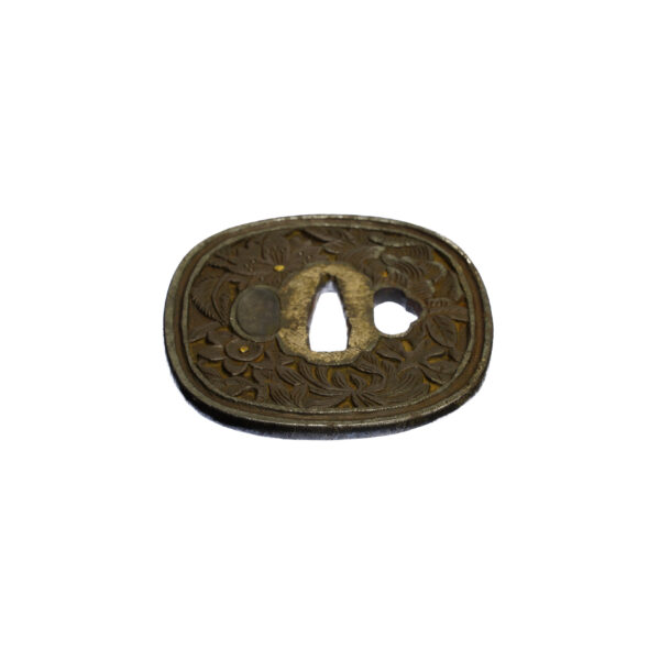 Antique Tsuba for Samurai Sword (T-551) - Image 4