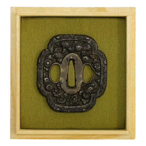 Antique Tsuba for Samurai Sword (T-554) - Image 2