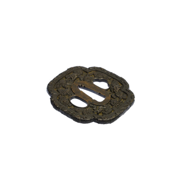 Antique Tsuba for Samurai Sword (T-554) - Image 5