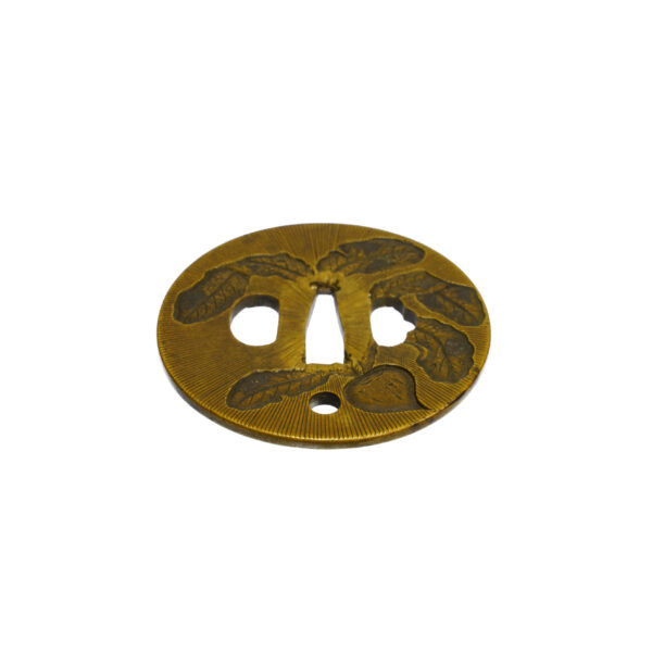 Antique Tsuba for Samurai Sword with NBTHK <strong><span style="color: #ff0000;">Hozon</span></strong> Certificate (T-556) - Image 5
