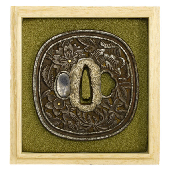 Antique Tsuba for Samurai Sword (T-551) - Image 2