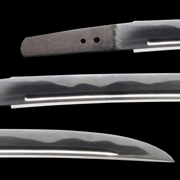 Antique Japanese Sword Wakizashi Signed by Kashu Katsuie <br>NBTHK <span style="color: #ff0000;"><strong> Tokubetsu Hozon</strong> </span>Certificate - Image 2