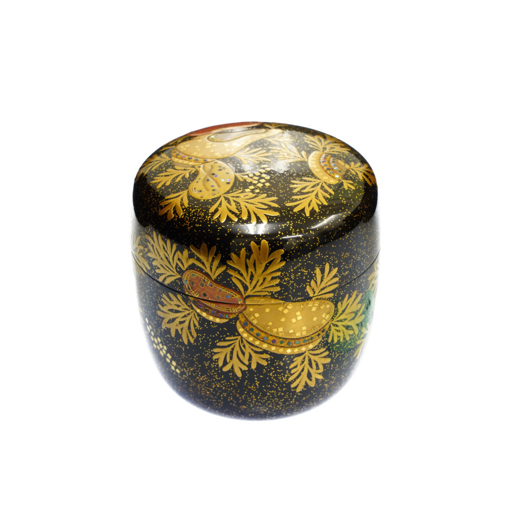 Japanese Tea Caddy Antique Natsume (Tea Tool09) Samurai Museum Shop