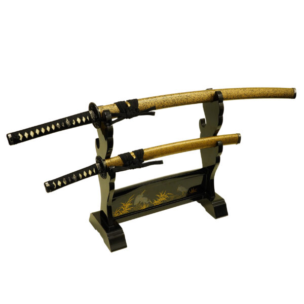 <strong><span style="color: #ff0000;">(ON HOLD)</span></strong> Antique Sword Stand Horizontal (Kakedai-14) - Image 7