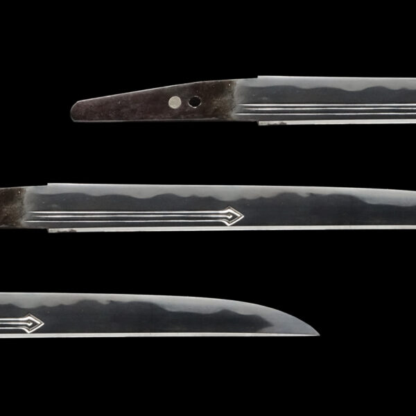 Antique Japanese Sword Tanto attributed to Sanjo Munechika <br> NTHK Kanteisho Certificate - Image 2