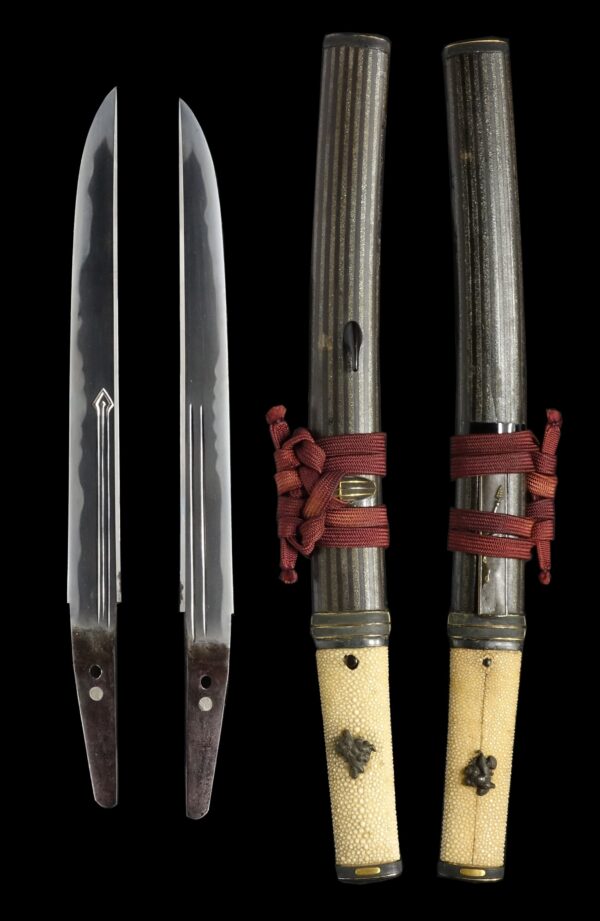 Antique Japanese Sword Tanto attributed to Sanjo Munechika <br> NTHK Kanteisho Certificate - Image 7