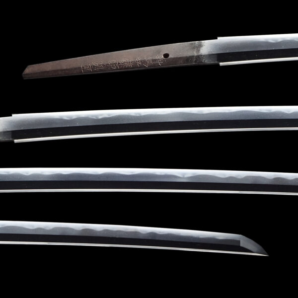 Antique Japanese Sword Katana Signed by Fujiwara Sadashige<br> NBTHK <span style="color: #ff0000;">Hozon</span> Certificate - Image 2