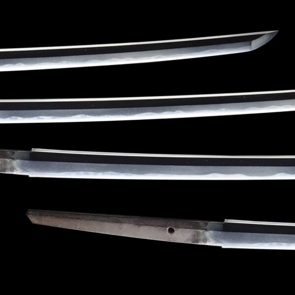 Antique Japanese Sword Katana Signed by Fujiwara Sadashige<br> NBTHK <span style="color: #ff0000;">Hozon</span> Certificate - Image 3