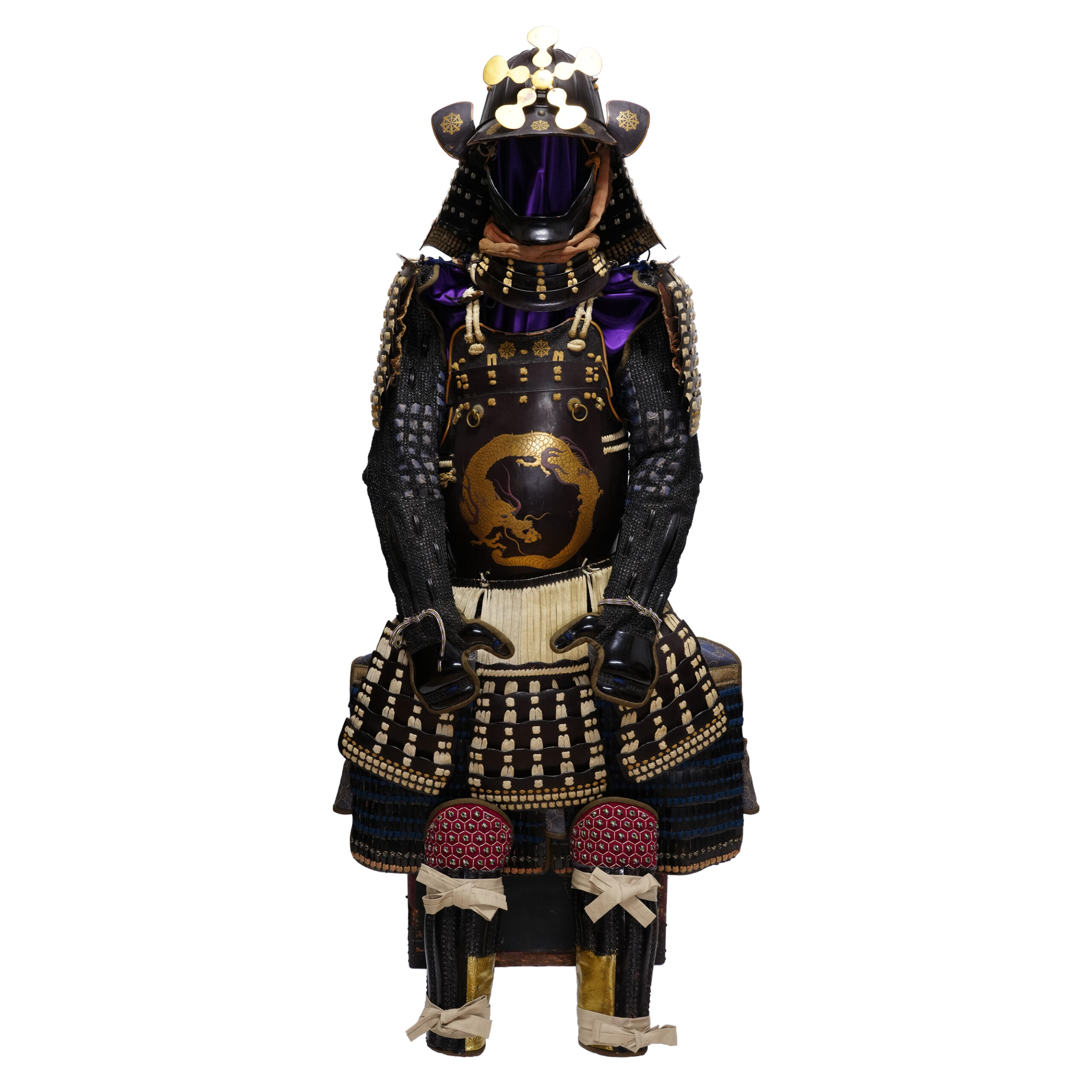 【限定セール！】 Samurai Period Edo Late Antique Armor Samurai | (A-29) バーベキュー・調理用品