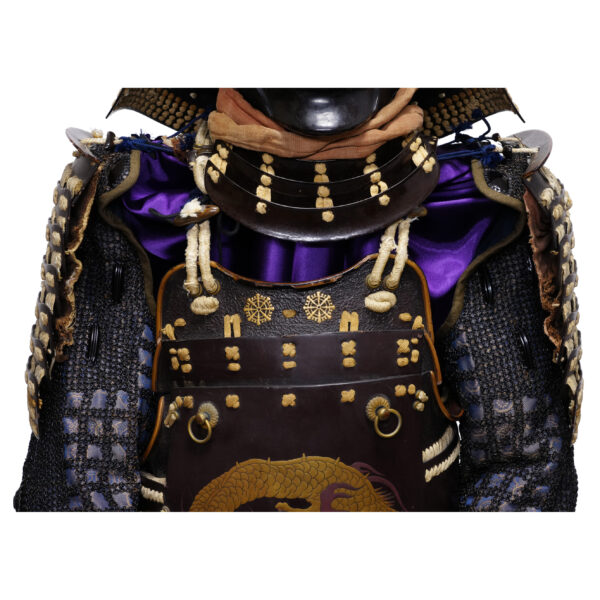 Antique Late Edo Period Samurai Armor <strong><span style="color: #ff0000;"> Tokubetsu Kicho Shiryo</span></strong> Certificate (A-29) - Image 8