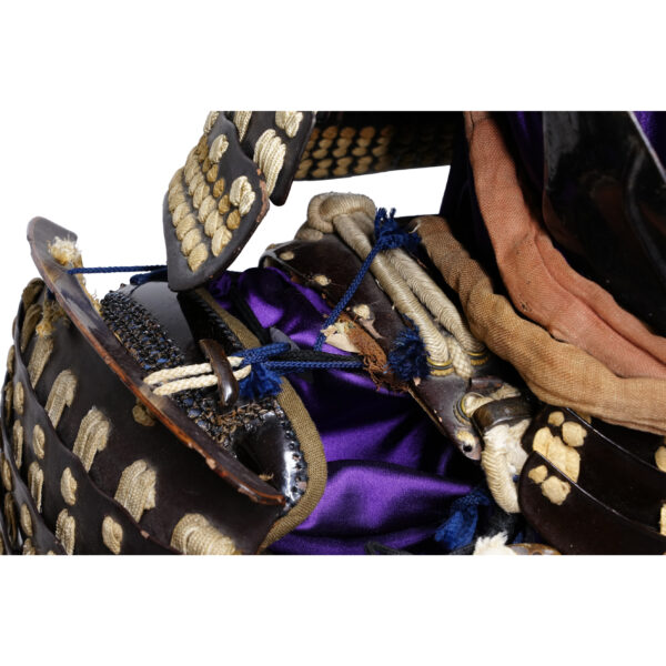 Antique Late Edo Period Samurai Armor <strong><span style="color: #ff0000;"> Tokubetsu Kicho Shiryo</span></strong> Certificate (A-29) - Image 11