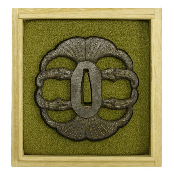 Antique Tsuba for Samurai Sword (T-588) - Image 2
