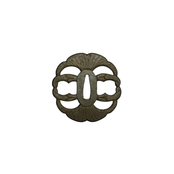 Antique Tsuba for Samurai Sword (T-588) - Image 3